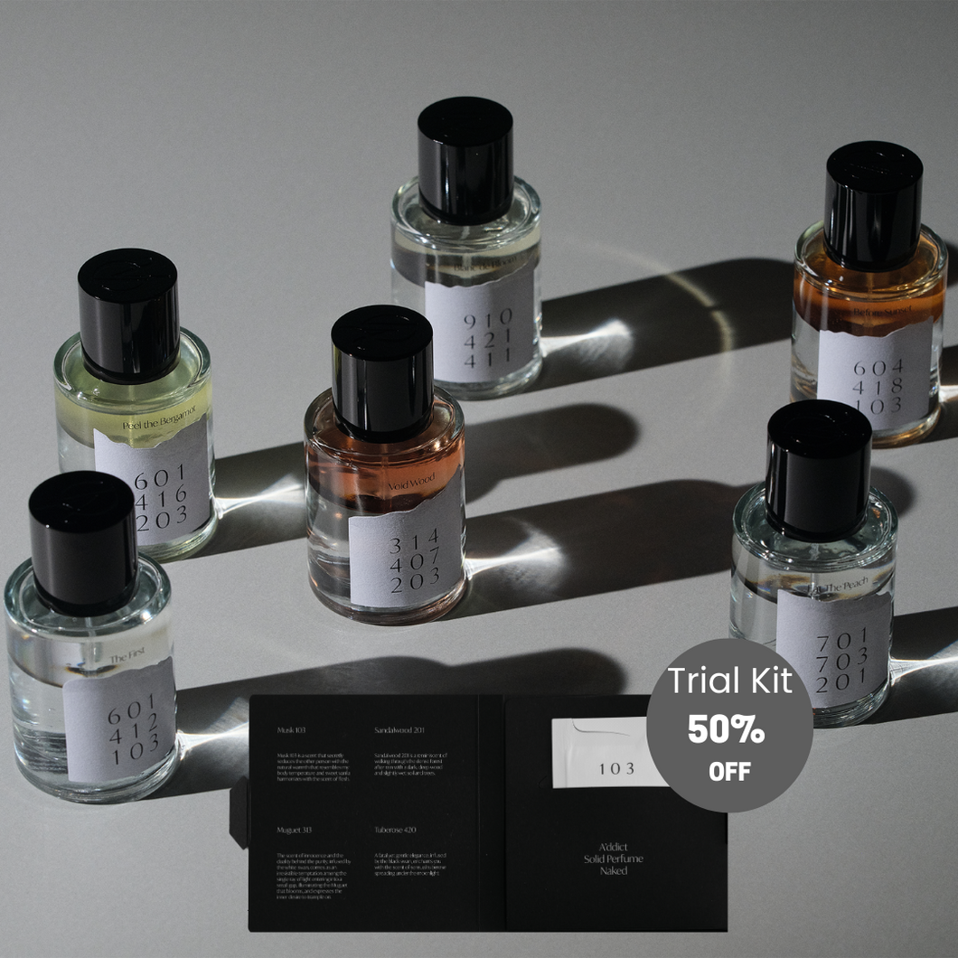 [Layering Trial] Eau de Parfum + Solid Perfume Trial Kit
